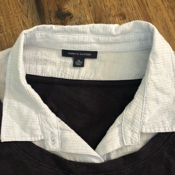 Blue Tommy Hilfiger Blouse - Picture 3 of 4